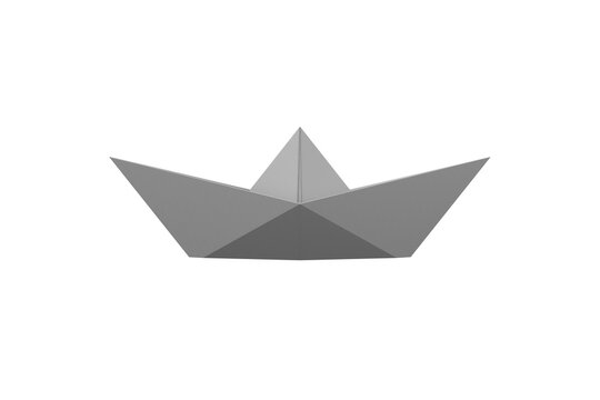 Digital image of paper boat