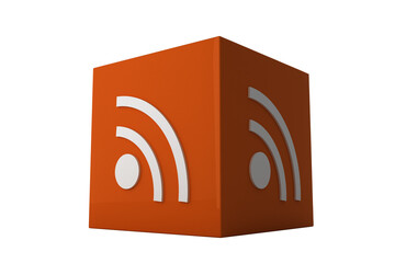 WiFi icon on cube