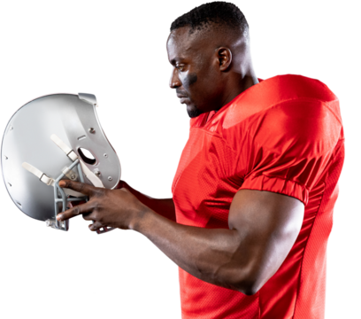 American football player