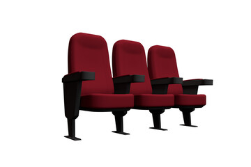 Digital image of  three seats
