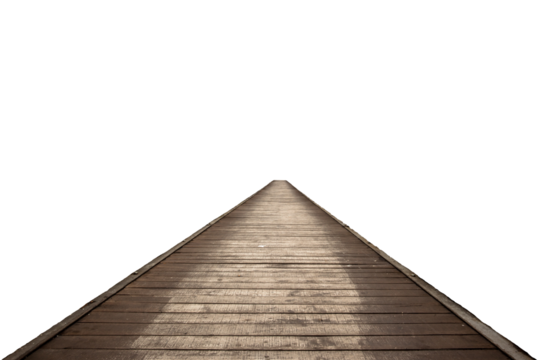 Digital image of empty pier