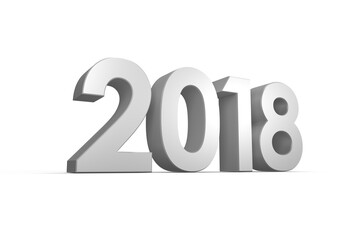 Digitally generated image of gray numbers