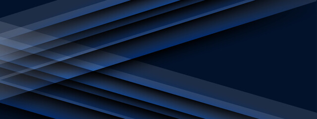 Obraz premium Dark stripes blue background concept