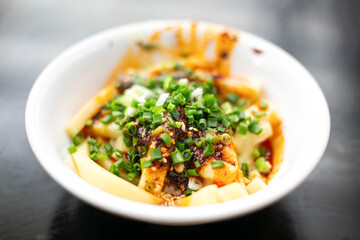 Sichuan cold bean jelly