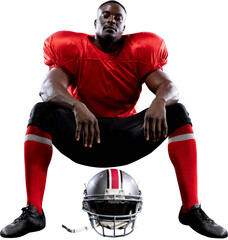 American football player © vectorfusionart