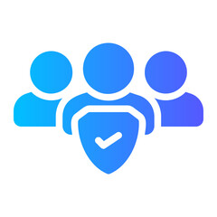 integrity gradient icon