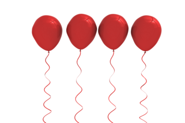 red  balloons
