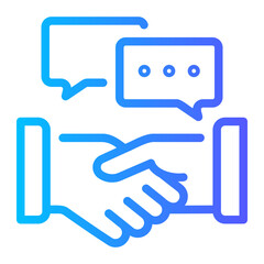 commitment gradient icon