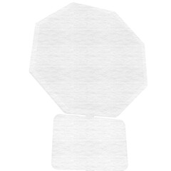 Road sign over white board