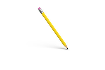 Illustration of yellow pencil