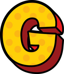 Alphabet G icon
