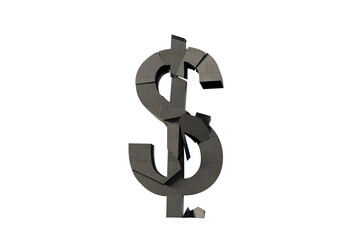 3d image of Dollar sign 