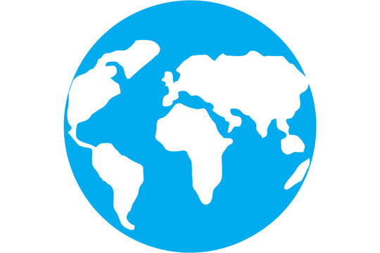 Digitally generated image of globe
