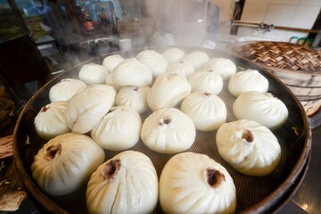 Delicious buns from an ancient Chinese town