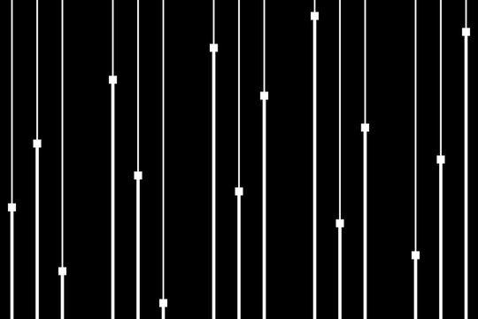 Vertical of stripe pattern. Design of  random lines and square shape black and white colors. design print for illustration, textile, wallpaper, background. Set 5