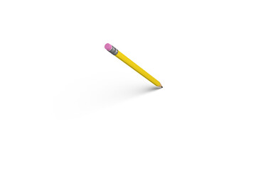 Composite image of pencil