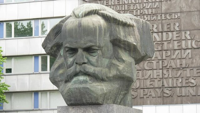 Karl Marx Monument in Chemnitz