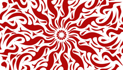 Abstract background illustration with a red theme