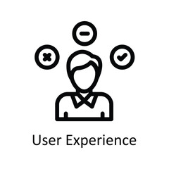User Experience Vector  outline Icons. Simple stock illustration stock