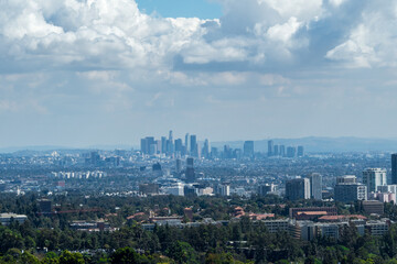Fototapeta na wymiar Looking Over Los Angeles