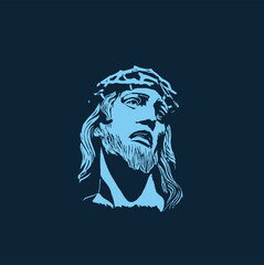 THESE HIGH QUALITY JESUS VECTOR FOR USING VARIOUS TYPES OF DESIGN WORKS LIKE T-SHIRT, LOGO, TATTOO AND HOME WALL DESIGN
