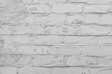 grey brick wall for background or texture