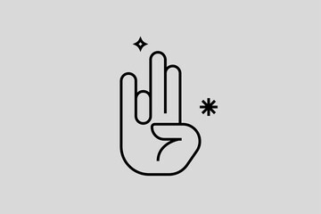 Fototapeta premium Simple mystical learning vector icon illustration in a flat style for website, mobile app, banner, ui ux, web design, business, marketing, landing, infographics, mockup,development 