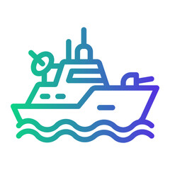 military ship icon