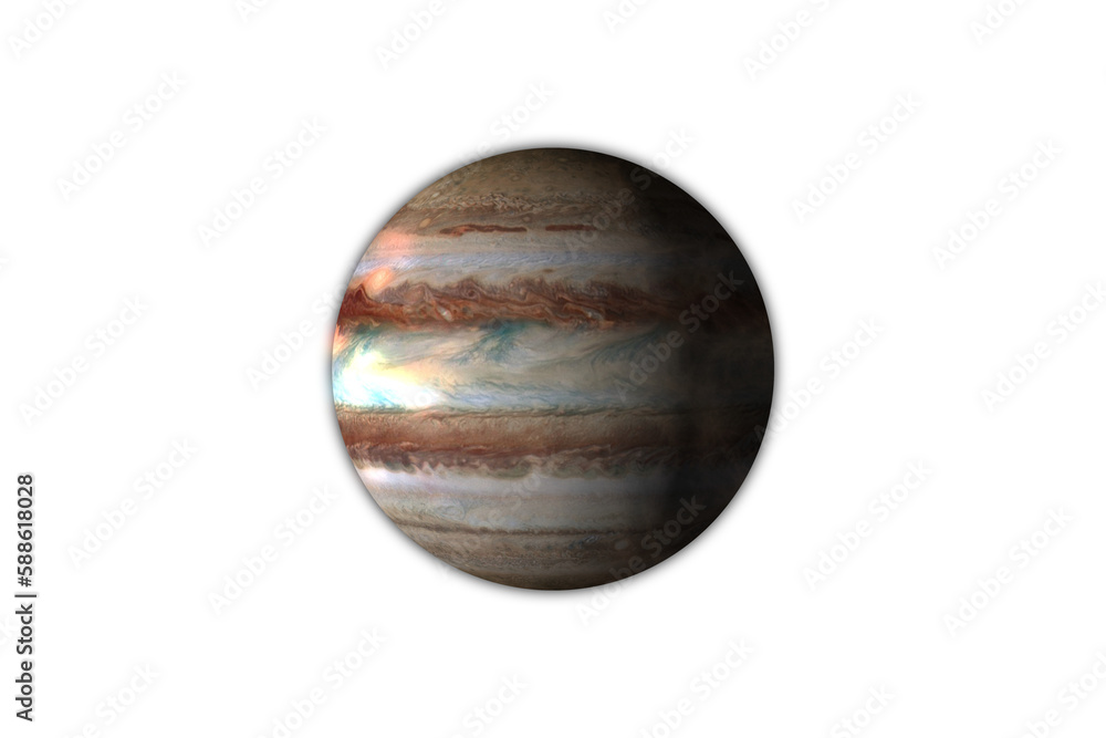 Poster digital composite image of planet mars