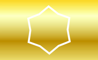 Geometric star shape