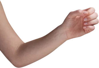 Sierkussen Close-up of cropped woman hand © vectorfusionart