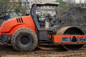 Obraz premium bulldozer at work