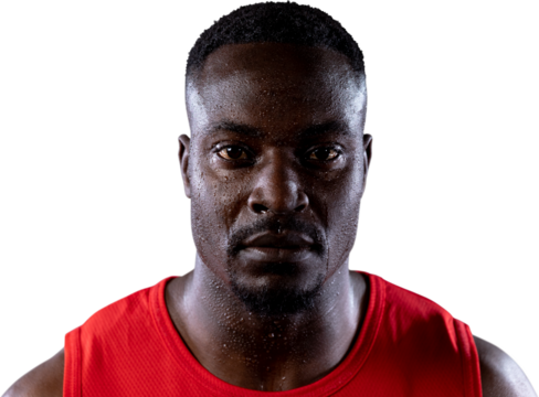 Athletic man after exercise - Powered by Adobe