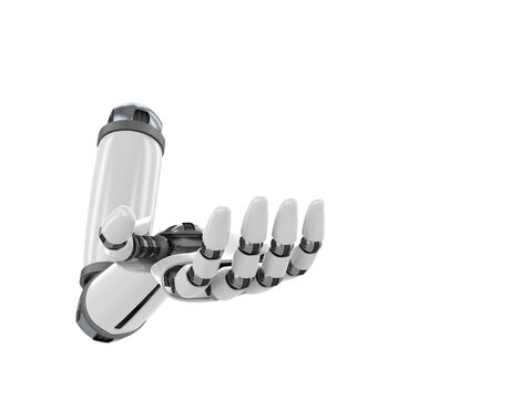Computer generated image of robot arm