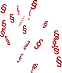 Vector icon of section symbol