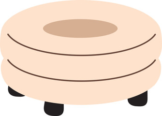 Trendy Sofa Chair Illustration