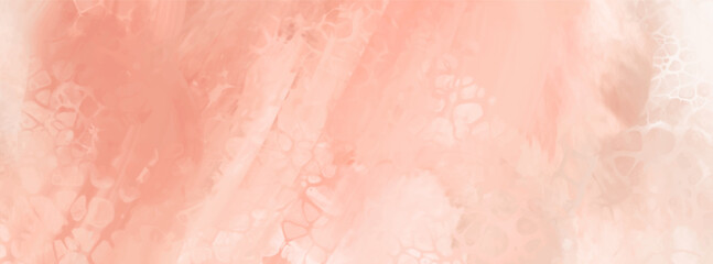 Fototapeta premium Abstract Pink Coral paint Background. Vector illustration design