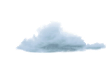Vector image of cloud 