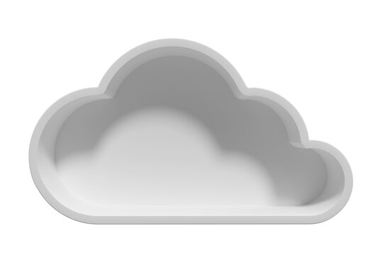 Digital composite image of cloud