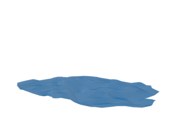 Close up of blue pattern 