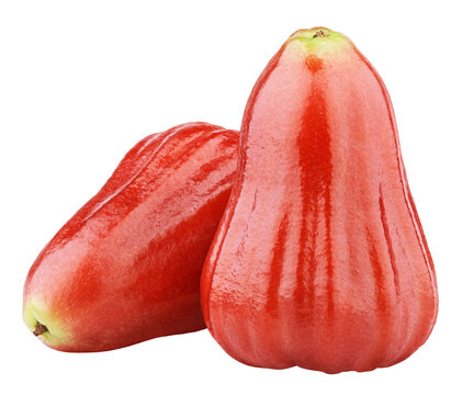 Rose apples or chomphu isolated on transparent background