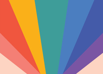 Colorful abstract background Rainbow lines	