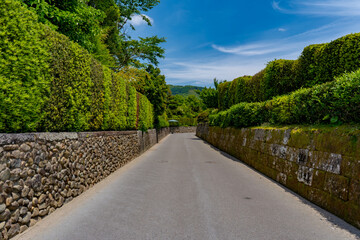 知覧武家屋敷郡の風景