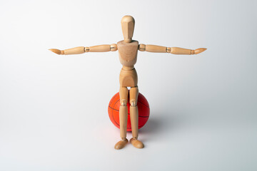 Rückenschule mit Sitzball