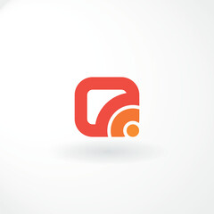 Vector Logo - Symbol Signal - Abstract Style Logo