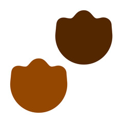 brontosaurus footprint