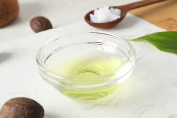 Concept of skin care cosmetics, Shea butter