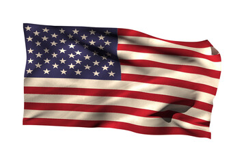 Obraz premium Close-up of American flag
