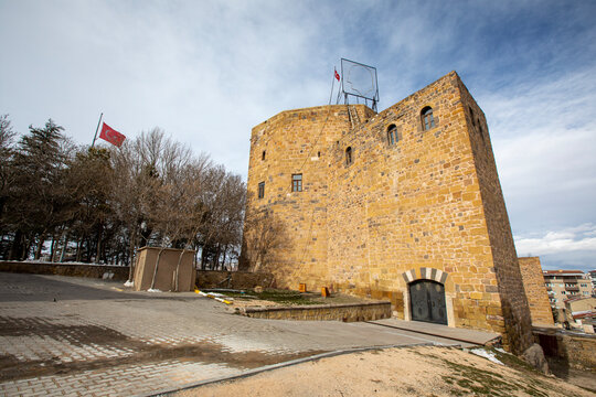 Nigde Castle in Nigde City of Turkey
