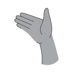 Hnad Gesture Doodle Element